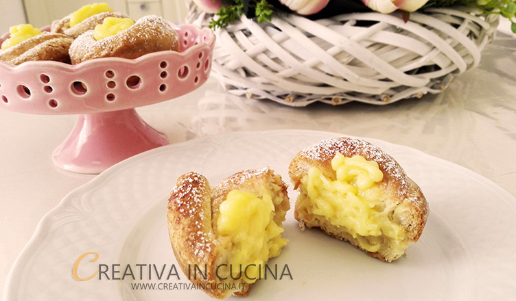 Cruffin realizzati con pasta di Croissant Creativaincucina
