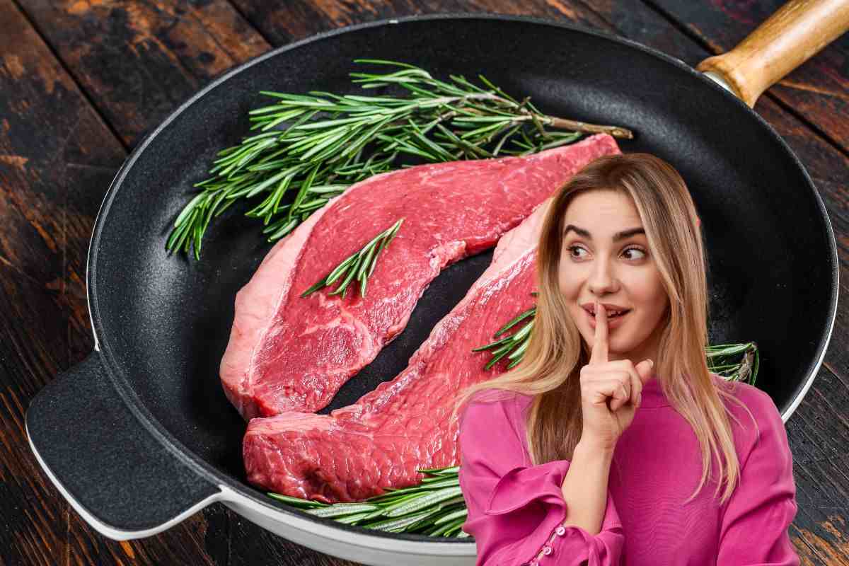 carne in padella donna segno segreto