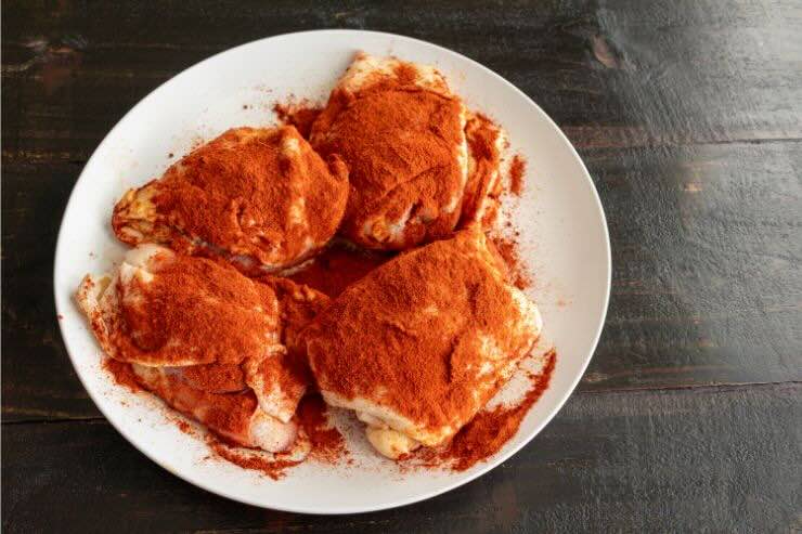 Ricetta pollo grigliato con paprika