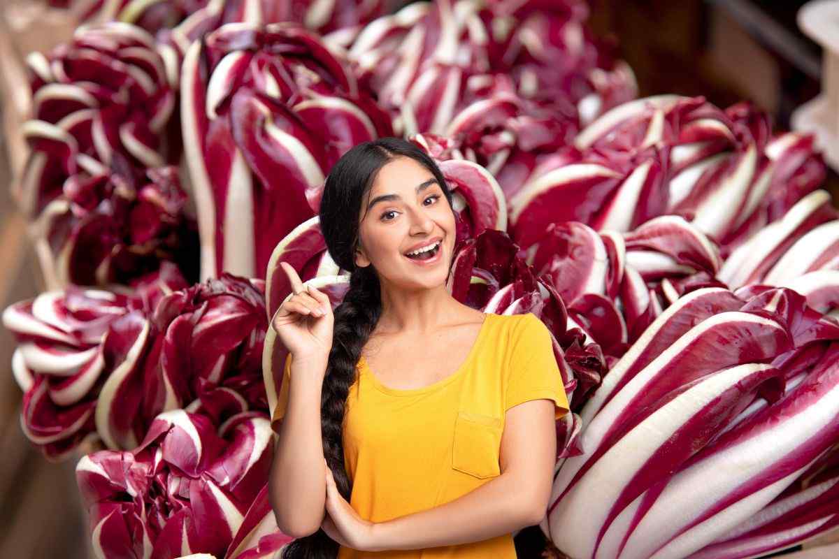 radicchio donna con idea