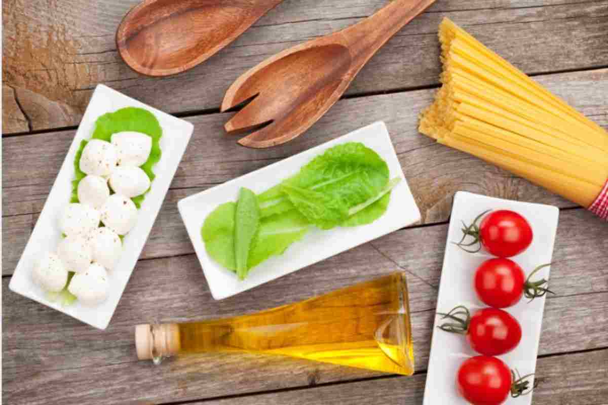 ingredienti per la preparazione di ricette facili e veloci