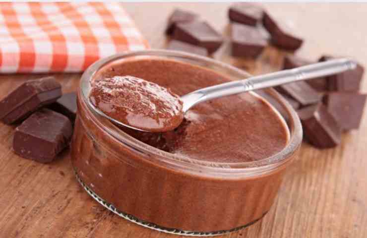 Mousse al cioccolato fondente e zenzero